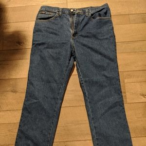 Men's Lee Regular Fit Blue Jeans 36x32